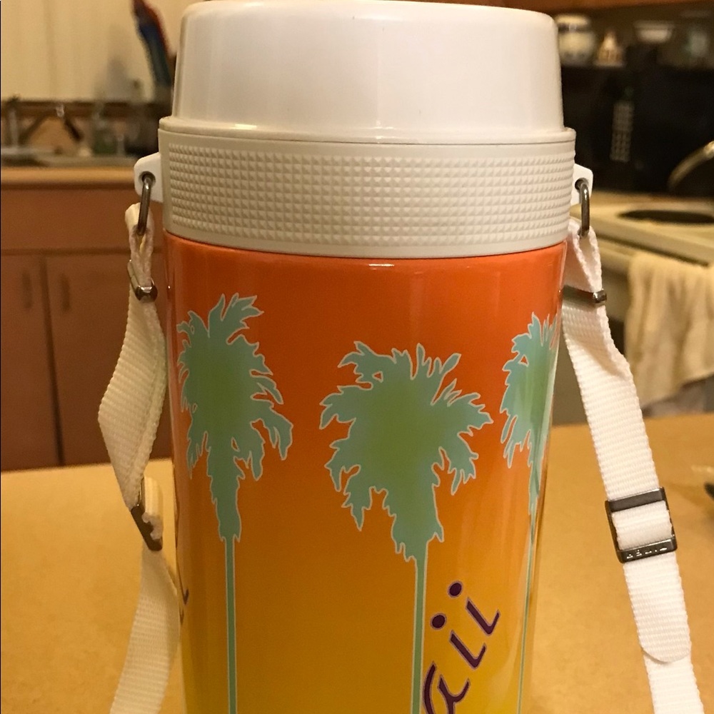 Vintage Tiger Hawaii Insulated Thermos Bottle